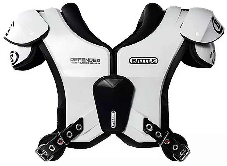 Battle Adult Defender Football Shoulder Pads